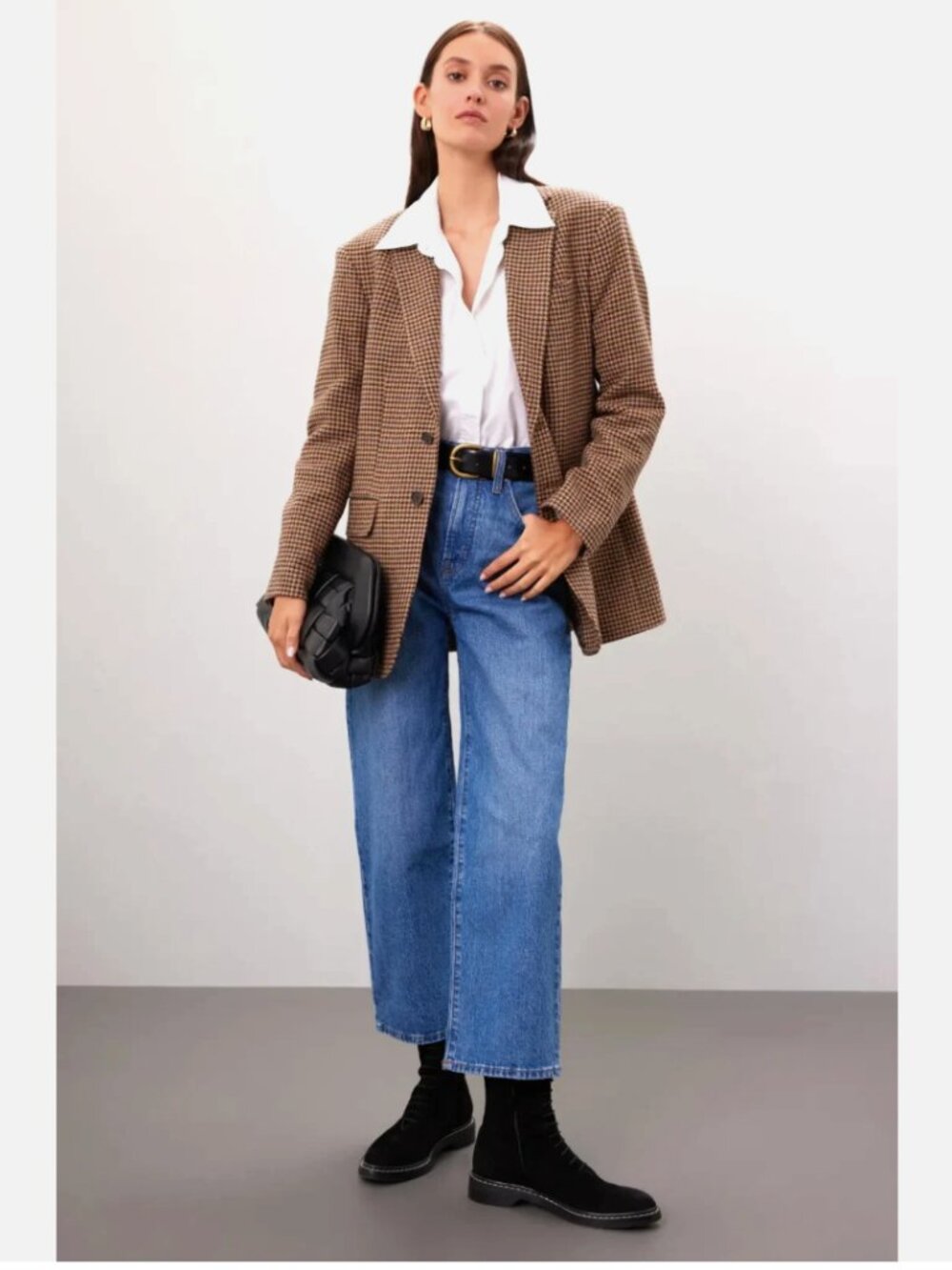 Size 8T - MADEWELL Women's The Perfect Vintage Wide-Leg Crop Jeans